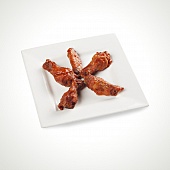 Крылышки куриные с хрустящей корочкой в соусе барбекю